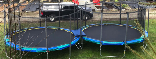 9 ft. X 13 ft. Rectangular Trampoline - Gold - Image 10